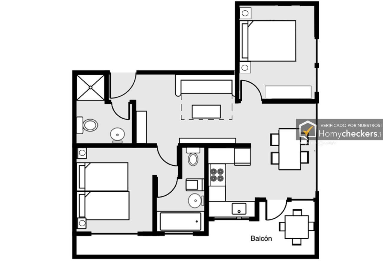 Cozy Apartamento Centro Torremolinos Bagian luar foto